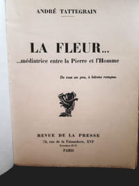 La fleur... médiatrice entre la Pierre et l'Homme