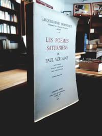 Les poemes saturniens de Paul Verlaine