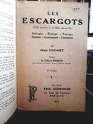 Les escargots par Cadart, Jean. - Image 2