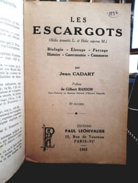 Les escargots