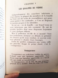 La vie du verre
