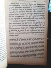 L'oeuf et les facteurs de l'ontogénése