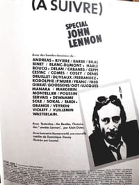 A suivre. Hors série. Hommage de la bande dessinée à John Lennon