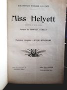 Miss Helyett. Opérette en trois actes.  par Audran, Edmond. - Image 2