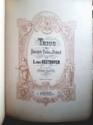 Trio für pianoforte, violine und violoncell par Beethoven, Ludwig van. - Image 2