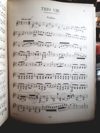 Trio für pianoforte, violine und violoncell