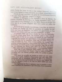 A l'aube de mon destin chez Diaghilew. Sept ans aux Ballets russes