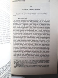 Gabriel Fauré. Correspondance