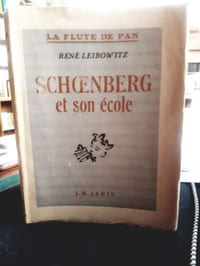 Schoenberg et son école