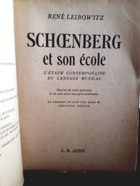 Schoenberg et son école