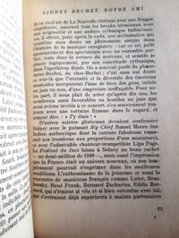 Sidney Bechett notre ami