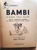 Bambi, d'après Félix Salten. Disney, Walt.