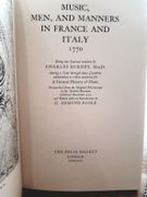 Music, men and manners in France and Italy  par Burney, Charles. - Image 2