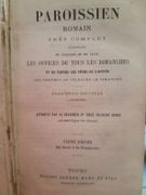 Paroissien romain très complet contenant en Français et en latin les offices de tous les dimanches et de toutes les fêtes de l'année qui peuvent se célèbrer le dimanche par Renou, René-François. - Image 1