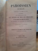 Paroissien romain très complet contenant en Français et en latin les offices de tous les dimanches et de toutes les fêtes de l'année qui peuvent se célèbrer le dimanche par Renou, René-François. - Image 4