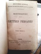 Lettres persanes par Montesquieu, Charles-Louis de Secondat. - Image 2