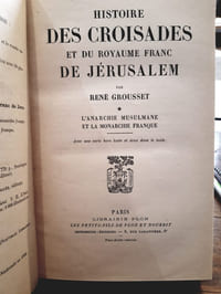 Histoire des croisades et du royaume des Francs de Jérusalem T1