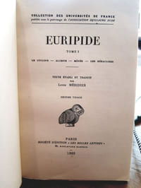 Le cyclope / Alceste / Médée / les Héraclides