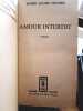 Amour interdit. Fischer, Marie Louise