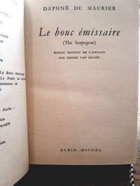 Le bouc émissaire
