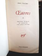 Oeuvres complétes II par Valery, Paul. - Image 2