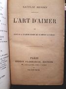 L'art d'aimer par Mendès, Catulle. - Image 2