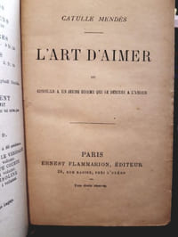 L'art d'aimer