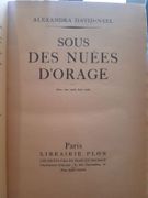 Sous des nuées d'orage par David-Neel, Alexandra. - Image 2