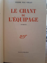 Le chant de l'équipage