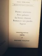 Intégrale 5 volumesv1: Poemes saturniens, fêtes galantes, la bonne chanson, romances sans paroles, sagesse par Verlaine, Paul. - Image 2