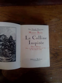 La colline inspirée