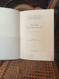 Le délire des négations