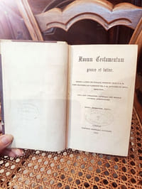 Novum Testamentum graece et latine