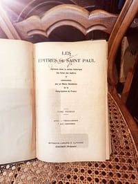 Les épitres de Saint Paul replacées dans le milieu historique des actes des apôtres et commentées par un moine bénédictin de la Congrégation de France