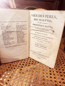 Vie des pères, des martyrs et des autres principaux saints tome 1