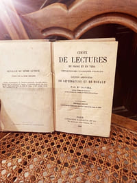 Choix de lectures en prose et en vers. Extraites des classiques français ou leçons abrégées de littérature et de morale