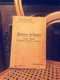 Histoire de France, Cours moyen (certificat d'études primaires)