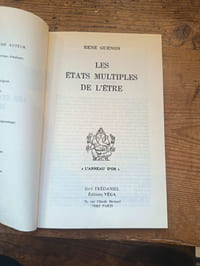 Les états multiples de l'être