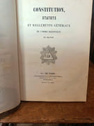 Constitution, statuts et règlements généraux de l'ordre maçonnique en France par  - Image 2