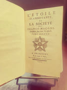 L'étoile flamboyante ou la société des francs-maçons par Tschoudy, L.T.H, baron de. - Image 5