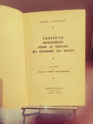 Causeries initiatiques pour le travail en chambre du milieu par Plantagenet, Edouard E. - Image 2