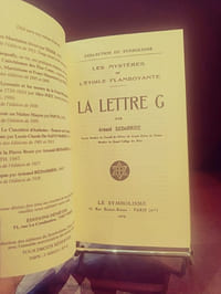 Les mystères de l'étoile flamboyante : la lettre G. Initation géométrique