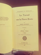 Le travail sur la pierre brute par Bedarride, Armand. - Image 2
