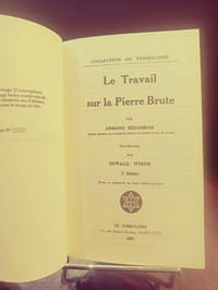 Le travail sur la pierre brute