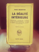 La réalité intérieure par Brunton, Paul. - Image 1
