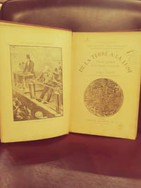 De la terre à la lune collection les mondes connus et inconnus