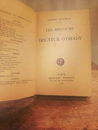 Le discours du Docteur Grady