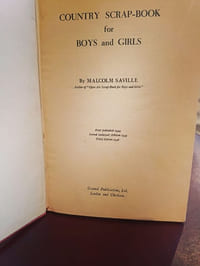 Country scrap-book for boys and girls