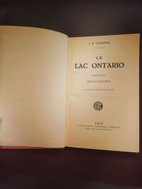 Le lac Ontario