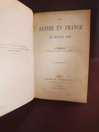 La satire en France au Moyen-Age